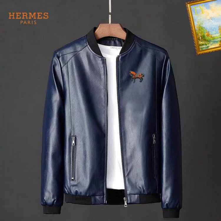 2025 hermes leren jassen heren N2169614